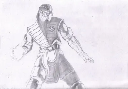 Як малювати sub zero з mortal kombat x поетапно, як легко і просто малювати олівцем, ручкою (висока складність) Як малювати sub zero з mortal kombat x поетапно, як легко і просто малювати олівцем, ручкою