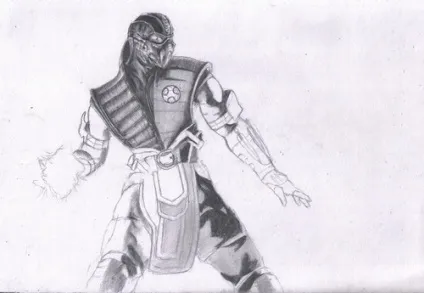 Як малювати sub zero з mortal kombat x поетапно, як легко і просто малювати олівцем, ручкою (висока складність) Як малювати sub zero з mortal kombat x поетапно, як легко і просто малювати олівцем, ручкою