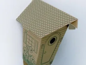 Як зробити шпаківню з картону своїми руками (картону) Як зробити шпаківню з картону своїми руками