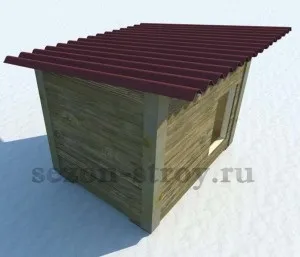 Як зробити теплу будку для собаки, сезон-буд (собаки) Як зробити теплу будку для собаки, сезон-строй