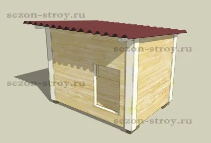 Як зробити теплу будку для собаки, сезон-буд (зробити теплу будку) Як зробити теплу будку для собаки, сезон-строй