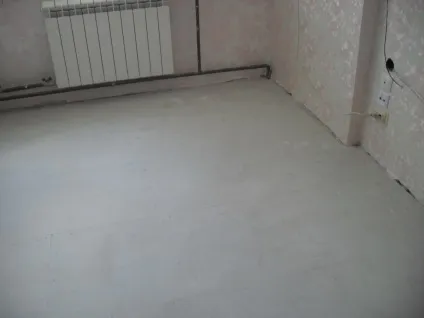 Як зробити підлогу в новобудові (в допомогу будівельнику) Як зробити підлогу в новобудові