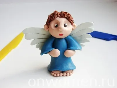 Як зліпити ангела з пластиліну своїми руками майстер-клас з фото (ангела) Як зліпити ангела з пластиліну своїми руками майстер-клас з фото