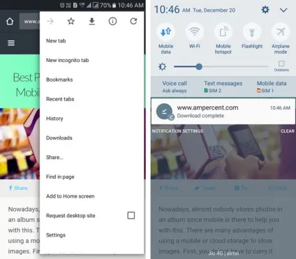 Як зберігати веб - сторінки в google chrome на android, catamobile (Google Chrome Android) Як зберігати веб - сторінки в google chrome на android, catamobile