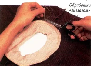 Як зшити трикотажний комір - крій та шиття (комір) Як зшити трикотажний комір - крій та шиття