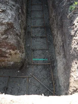 бутовий фундамент