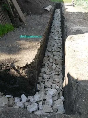 бутовий фундамент