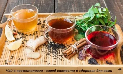 Чай для особи - користь і застосування для шкіри (консистенції скористайтеся вівсяним борошном) Чай для особи - користь і застосування для шкіри