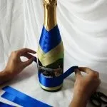 Як прикрасити пляшку шампанського до нового року, новинний портал втему - завжди корисна інформація
