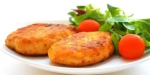 Калорійність курячих котлет з фаршу, грудки, рубаних (калорійність курячих котлет) Калорійність курячих котлет з фаршу, грудки, рубаних