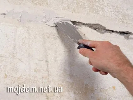 Як зашпаклювати тріщину (зашпаклювати) Як зашпаклювати тріщину