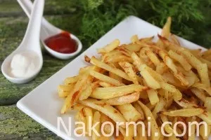 Картопля фрі в білку в духовці рецепт з фото, секрети приготування (духовці) Картопля фрі в білку в духовці рецепт з фото, секрети приготування