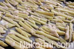 Картопля фрі в білку в духовці рецепт з фото, секрети приготування (картопля) Картопля фрі в білку в духовці рецепт з фото, секрети приготування