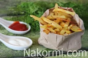 Картопля фрі в білку в духовці рецепт з фото, секрети приготування (картопля) Картопля фрі в білку в духовці рецепт з фото, секрети приготування