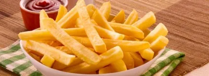 Картопля фрі в білку в духовці (картопля) Картопля фрі в білку в духовці