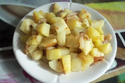 Картопля смажена зі шкварками рецепт з фото (картопля) Картопля смажена зі шкварками рецепт з фото