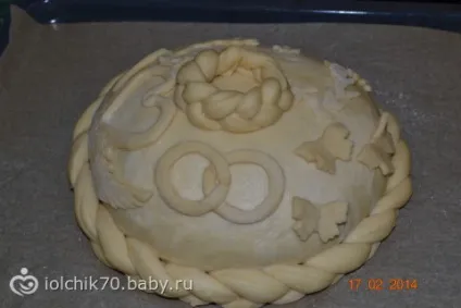 Коровай весільний рецепт - модна красива (весільний) Коровай весільний рецепт - модна красива