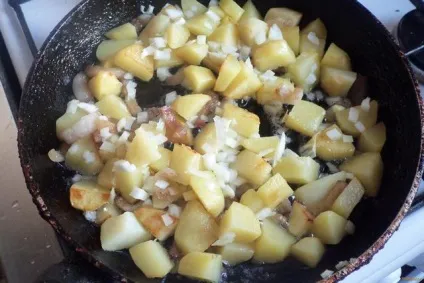 Картопля смажена зі шкварками рецепт з фото (шкварками) Картопля смажена зі шкварками рецепт з фото