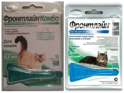 Краплі Фронтлайн від бліх для котів відгуки та інструкція