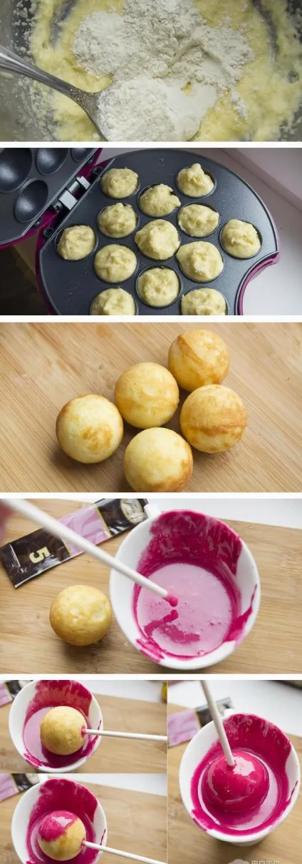 Кейк-попси (cake pops) - покрокові фото і відео рецепти (cake) Кейк-попси (cake pops) - покрокові фото і відео рецепти