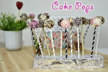 Кейк-попси (cake pops) - покрокові фото і відео рецепти (cake) Кейк-попси (cake pops) - покрокові фото і відео рецепти