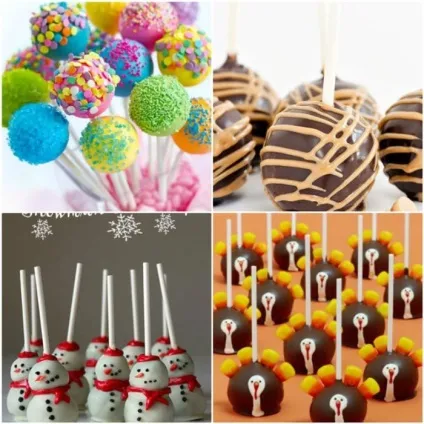 Кейк-попси (cake pops) - покрокові фото і відео рецепти (pops) Кейк-попси (cake pops) - покрокові фото і відео рецепти