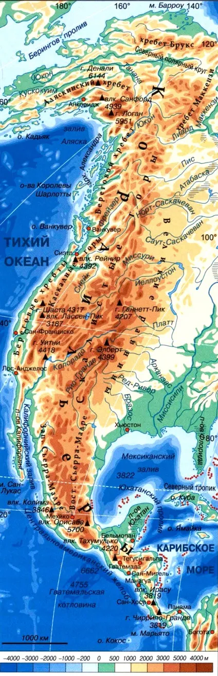 Кордильєри Північної Америки - північна америка (невада) Кордильєри Північної Америки - північна америка