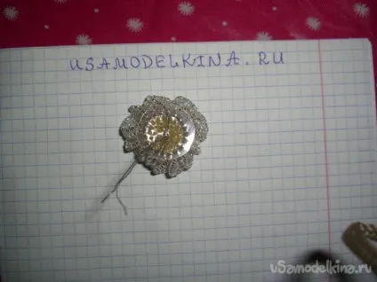 Кошик - конфетніца з ромашками з бісеру (кошик) Кошик - конфетніца з ромашками з бісеру