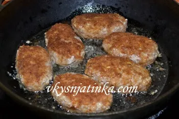 Котлети з індички і курки - рецепт з фото (рецепт) Котлети з індички і курки - рецепт з фото
