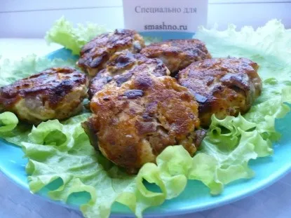 Котлети з курки і грибів (курки) Котлети з курки і грибів