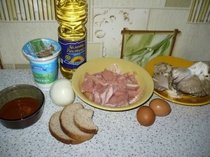 Котлети з курки і грибів (грибів) Котлети з курки і грибів