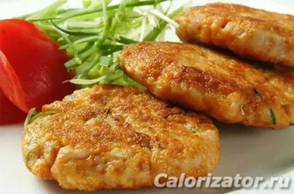 Котлета куряча калорійність на 100 грам (грам) Котлета куряча калорійність на 100 грам