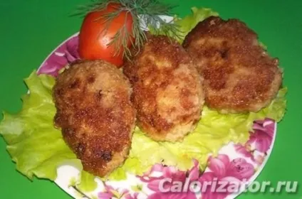 Котлета куряча калорійність на 100 грам (курячий) Котлета куряча калорійність на 100 грам