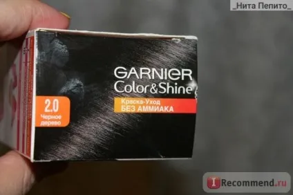 Фарба для волосся garnier color & amp; shine сяйво вашого волосся! - «в цілому фарбою без аміаку від Гарньє (garnier) Фарба для волосся garnier color & amp; shine сяйво вашого волосся! - «в цілому фарбою без аміаку від Гарньє