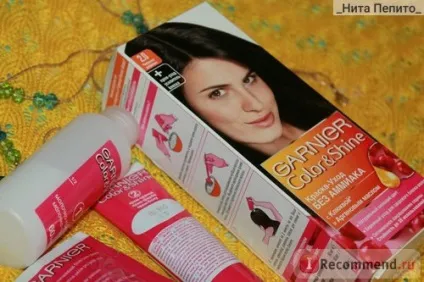 Фарба для волосся garnier color & amp; shine сяйво вашого волосся! - «в цілому фарбою без аміаку від Гарньє (color) Фарба для волосся garnier color & amp; shine сяйво вашого волосся! - «в цілому фарбою без аміаку від Гарньє