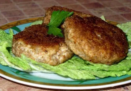 Котлети курячі з грибами - покроковий рецепт з фото на (курячі) Котлети курячі з грибами - покроковий рецепт з фото на