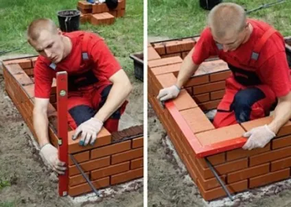 Красива шашличниця своїми руками на дачній ділянці