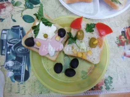 Красиві бутерброди для дітей своїми руками крок за кроком з фото (можна) Красиві бутерброди для дітей своїми руками крок за кроком з фото