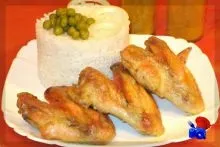 Крильця курячі в рукаві