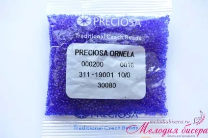 Чеський бісер preciosa 1 і 2 сорт