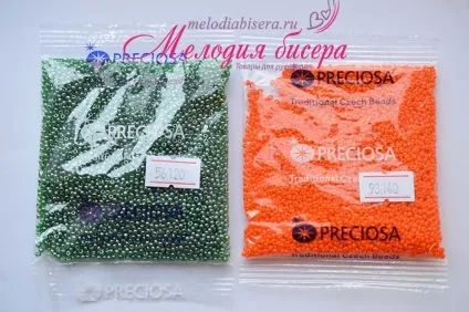 Чеський бісер preciosa 1 і 2 сорт