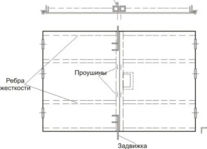 Креслення гаража з докладним описом, sdelai garazh (схема гаража) Креслення гаража з докладним описом, sdelai garazh