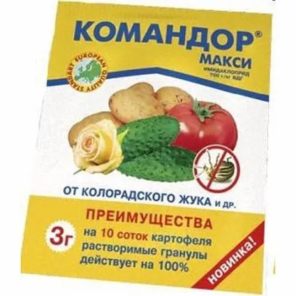 Чим обприскати картоплю від колорадського жука (обприскати) Чим обприскати картоплю від колорадського жука