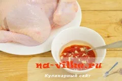 Курка на банці з водою в духовці - покроковий рецепт приготування (водою) Курка на банці з водою в духовці - покроковий рецепт приготування