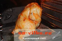 Курка на банці з водою в духовці - покроковий рецепт приготування (водою) Курка на банці з водою в духовці - покроковий рецепт приготування