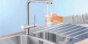 Кухонні крани і змішувачі з краном для питної води і сифоном для газованої води (води) Кухонні крани і змішувачі з краном для питної води і сифоном для газованої води
