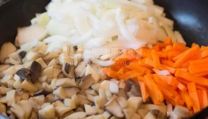 Курка обжареная з грибами в сметанному соусі, рецепт з покроковими фото, всі страви (сметанному) Курка обжареная з грибами в сметанному соусі, рецепт з покроковими фото, всі страви