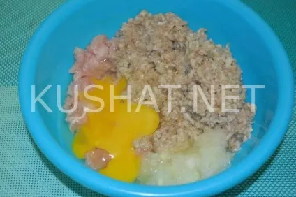 Курячі котлети з грибами (котлети) Курячі котлети з грибами