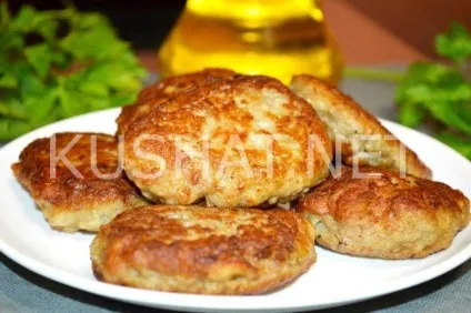 Курячі котлети з грибами (курячих котлет грибами) Курячі котлети з грибами