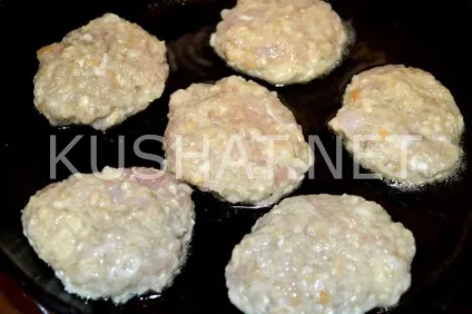 Курячі котлети з грибами (курячі) Курячі котлети з грибами
